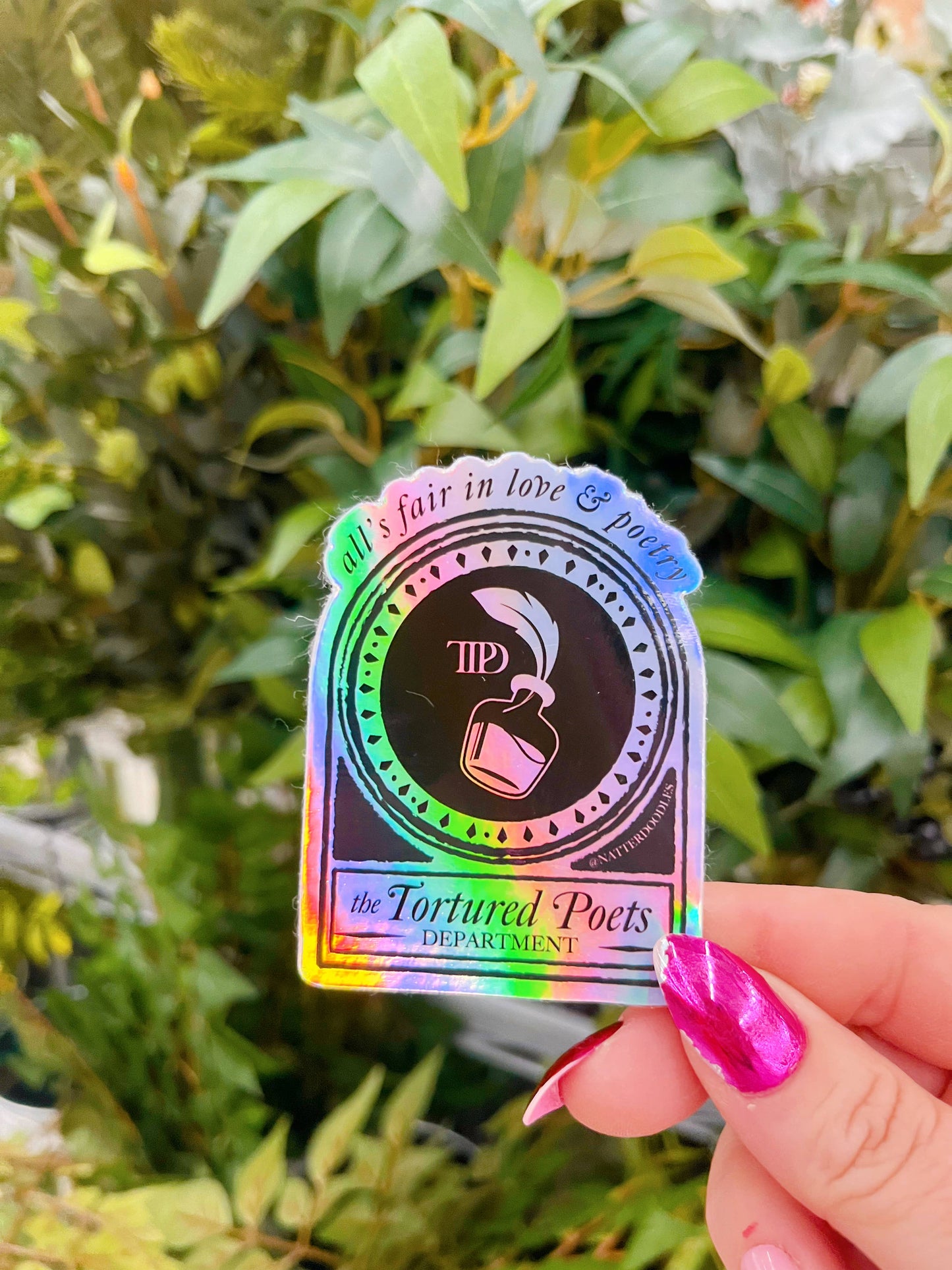 The Tortured Poets Department - Taylor Swift Vinyl Sticker