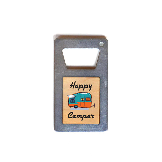 Happy Camper Beer Bottle Opener