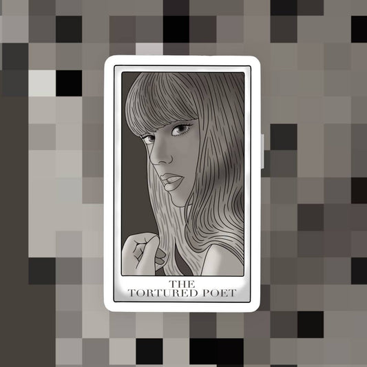 Taylor Swift Tortured Poets Sticker