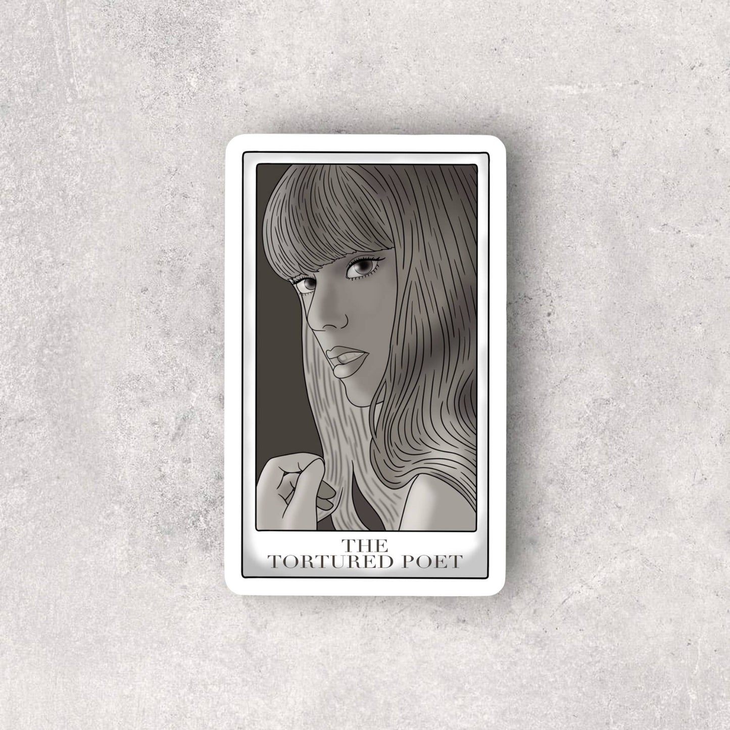 Taylor Swift Tortured Poets Sticker