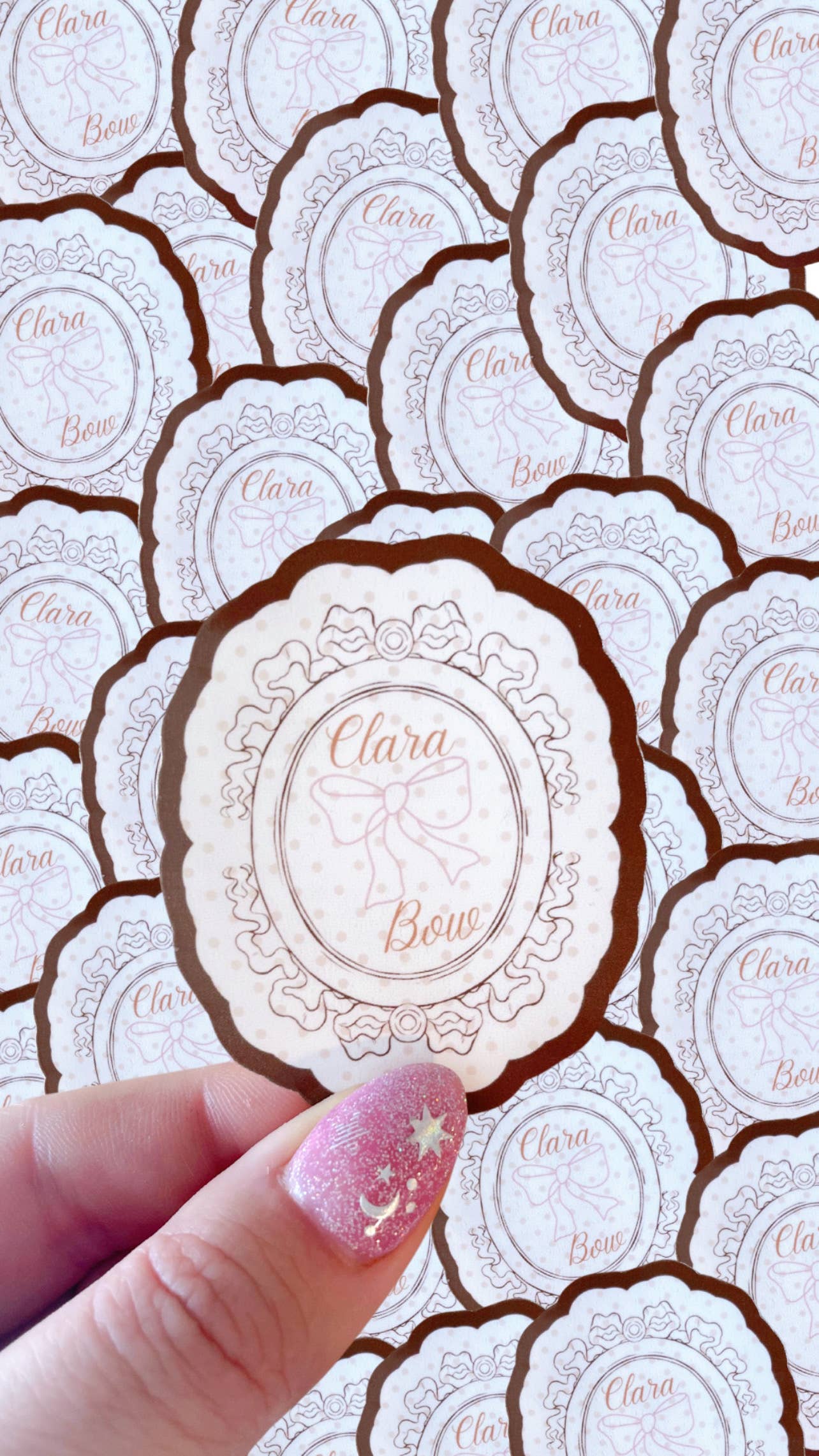 Taylor swift TTPD inspired waterproof sticker|clara bow